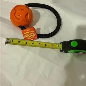 NWT Barkbox Super Chewer Un-Squashable Pumpkin 🎃